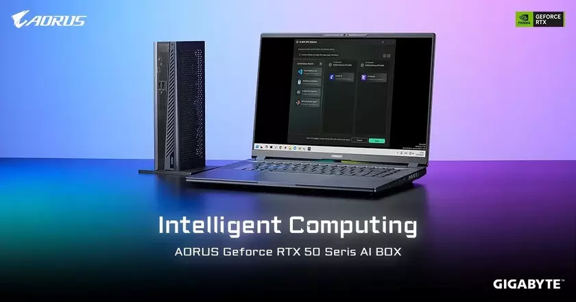 Производительность на максимум: AORUS GeForce RTX AI BOX от Gigabyte для игр и ИИ