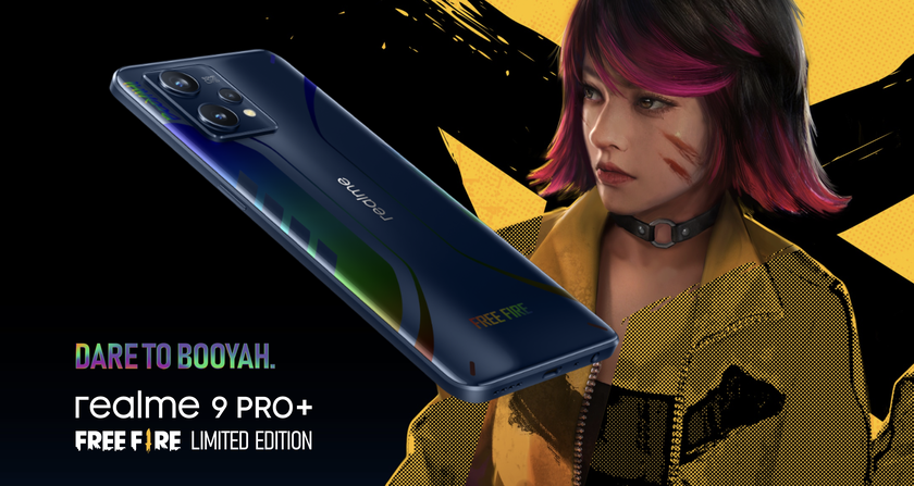realme 9 Pro+ Free Fire Limited Edition за €419 вышел в Европе