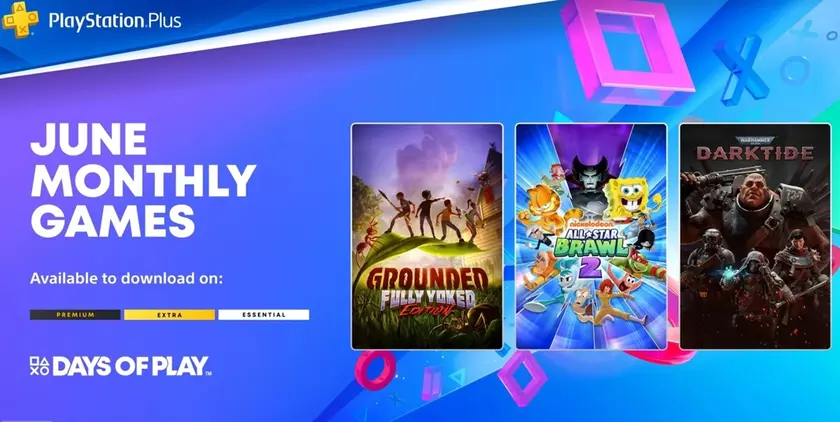Названа следующая подборка игр PlayStation Plus — в нее попала Grounded и Warhammer 40,000: Darktide
