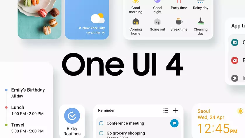 График обновлений смартфонов и планшетов Samsung до стабильной версии Android 12  (One UI 4.0)