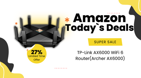 TP-Link Archer AX6000 WiFi 6 Router – Save $60 Today!