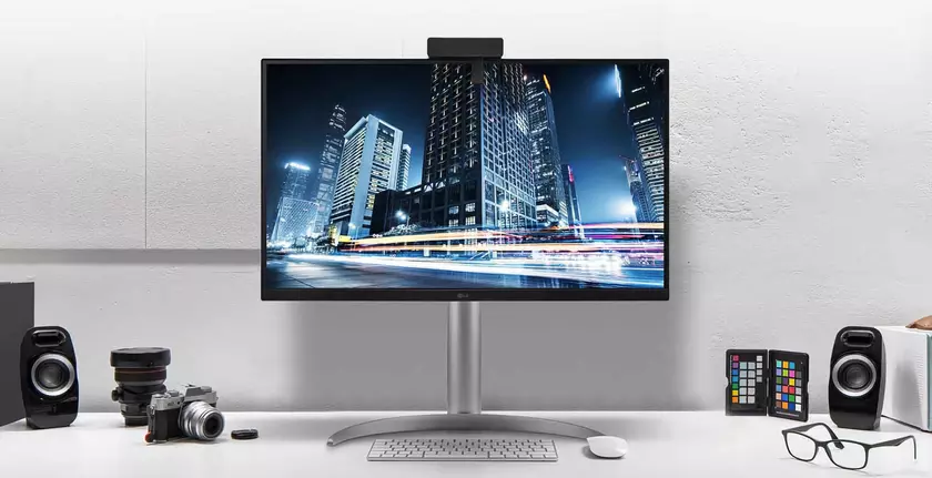 LG 27BQ85U-W: 27-дюймовый монитор с датчиком автоматической калибровки экрана