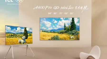 Телевізор як витвір мистецтва: TCL представила серію QD-Mini LED Art TV A400 Pro