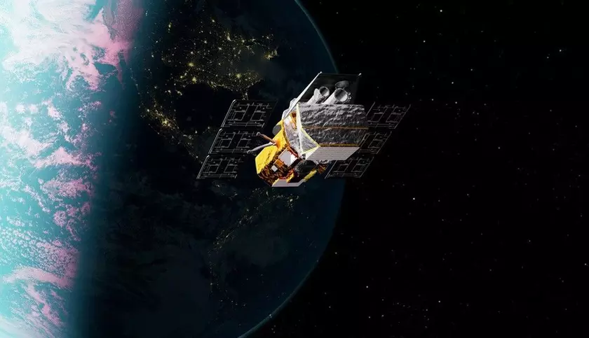 Ракета Pegasus XL под крылом самолета Stargazer