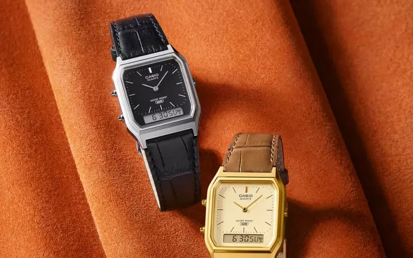 Casio AQ-230: Возвращение в стильные 80-е с ретро часами