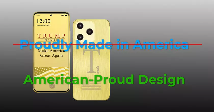 Trump Phone T1: Взгляд на коллаж из флагманского девайса