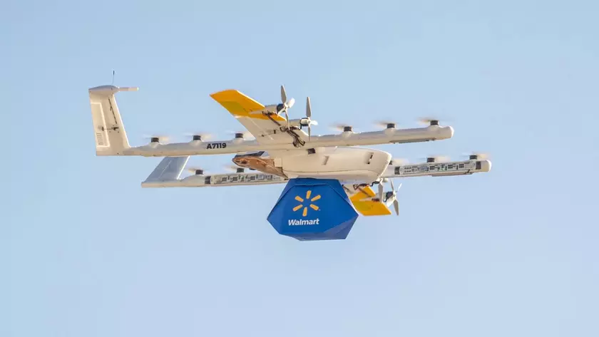 Дроны Wing доставляют прямо из Walmart: новая эра в шопинге