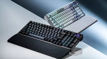 Asus ROG Azoth 96 HE — ігрова механічна клавіатура з магнітними свічами і OLED-екраном