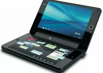 Toshiba Libretto W100: 7-дюймовый нетбук с двумя сенсорными дисплеями (видео)
