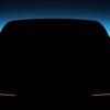 The darkened silhouette of the BMW concept