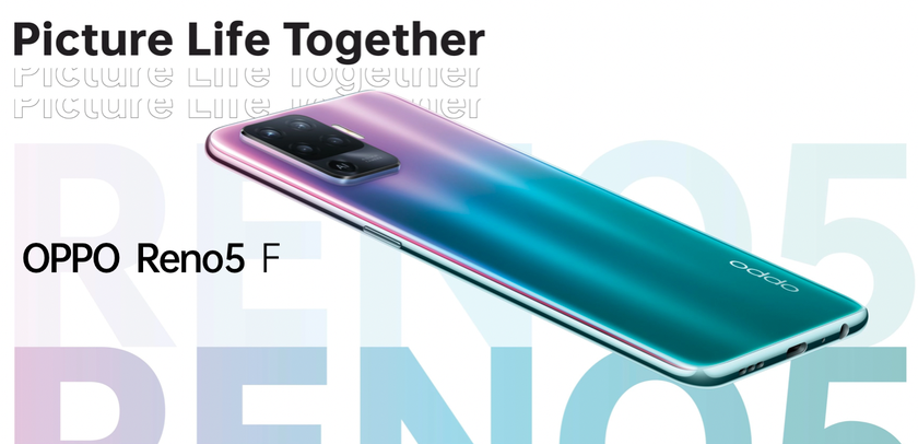 OPPO Reno 5 F: копия OPPO A94 c AMOLED-дисплеем, квадро-камерой на 48 МП, чипом MediaTek Helio P95 и ценником в $287