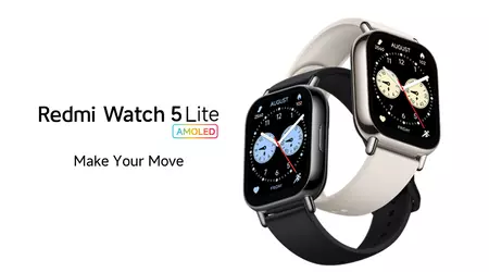 Redmi Watch 5 Lite: AMOLED-дисплей, дзвінки через Bluetooth і автономність до 18 днів за $48