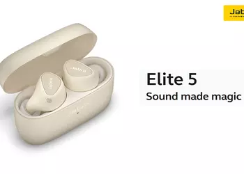 Jabra Elite 5: TWS-наушники с Bluetooth 5.2, aptX, ANC, защитой IP55, автономностью до 28 часов и поддержкой Google Fast Pair за $149