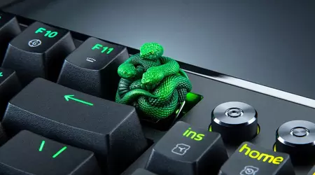 Прикрасьте клавіатуру зміями: Razer пропонує ексклюзивний кейкап Artisan у вигляді свого тривимірного логотипу