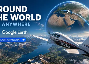 Google Earth запустила авиасимулятор в браузере: летайте над миром без лишнего софта