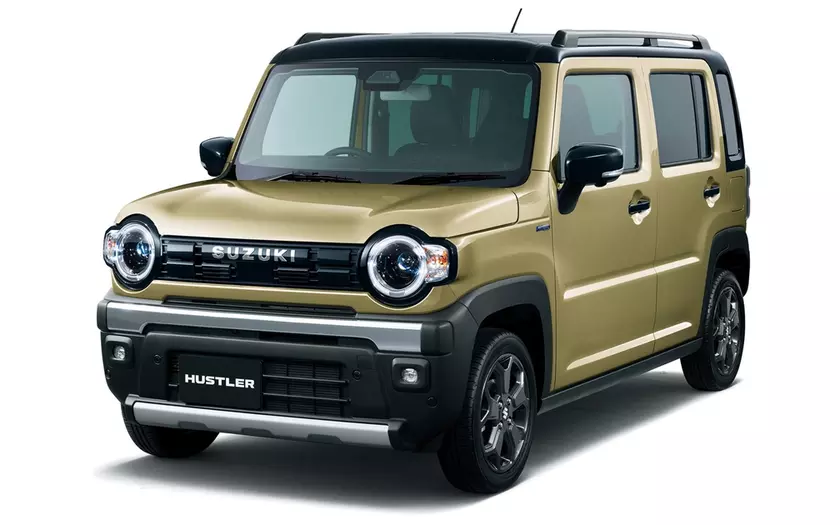 Обновленный Suzuki Hustler Tough Wild на дороге
