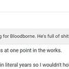 Insider : Sony travaillait en effet sur une version mise à jour de Bloodborne pour PS5 et PC, mais a abandonné ces plans pour une raison quelconque.-4