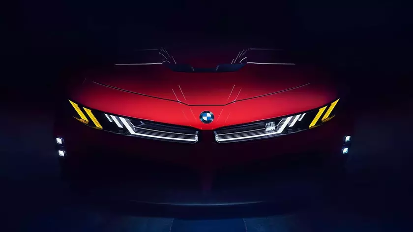 Концепт BMW M Neue Klasse с композитными деталями