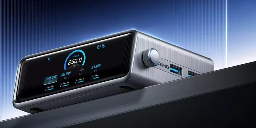 Anker представит многофункциональную зарядную станцию с 7 портами