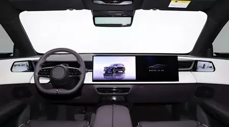 26,5-дюймовий дисплей та Dolby Atmos: Mazda розкрила інтер'єр електричного кросовера EZ-60