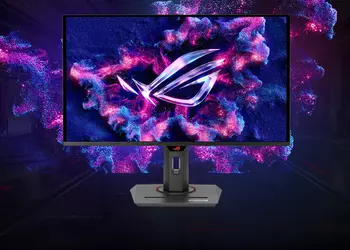 Asus представила новый игровой монитор с QD-OLED дисплеем от Samsung