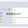 Samsung Wide Fold animation preview in white color