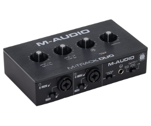 M-Audio M-Track Duo Audio Interface