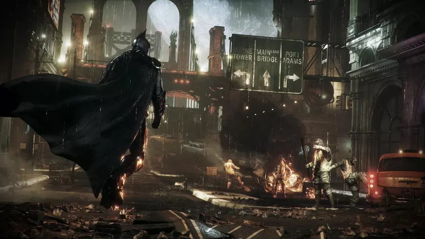 Первые впечатления от графики: Скриншот Batman Arkham Knight в деталях