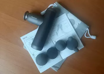 Просто расслабьтесь: обзор портативного массажера Yunmai Fascia Massage Gun Extra Mini