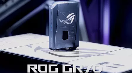 Міні-PC може бути геймерським: Asus представила ROG GR70 з флагманським процесором Ryzen 9 і GeForce RTX 5070 Laptop