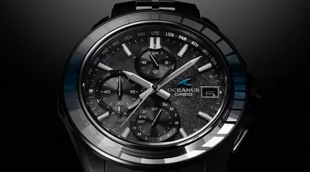 Limited Edition Casio Oceanus Manta OCW-S7000CN1A Calm Night Series Debuted in the USA