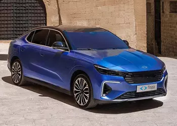 Turkey's Togg unveiled the T10F production liftback at the Munich Motor Show