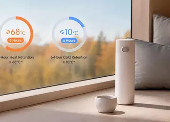 Современный термос от Xiaomi с вакуумной изоляцией за скромные $11
