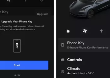 Tesla добавит поддержку Ultra-Wide Band в свое приложение для Android