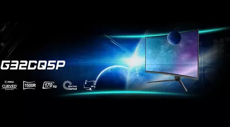 MSI представила вигнутий ігровий VA-монітор G32CQ5P із частотою кадрів 170 Гц
