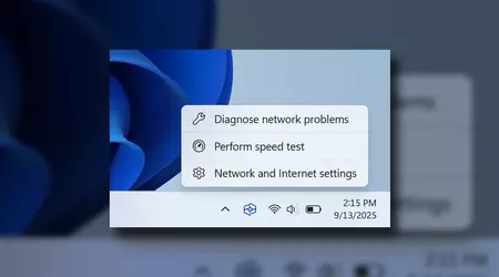 Windows 11 отримає вбудовану функцію перевірки швидкості інтернету прямо з панелі завдань