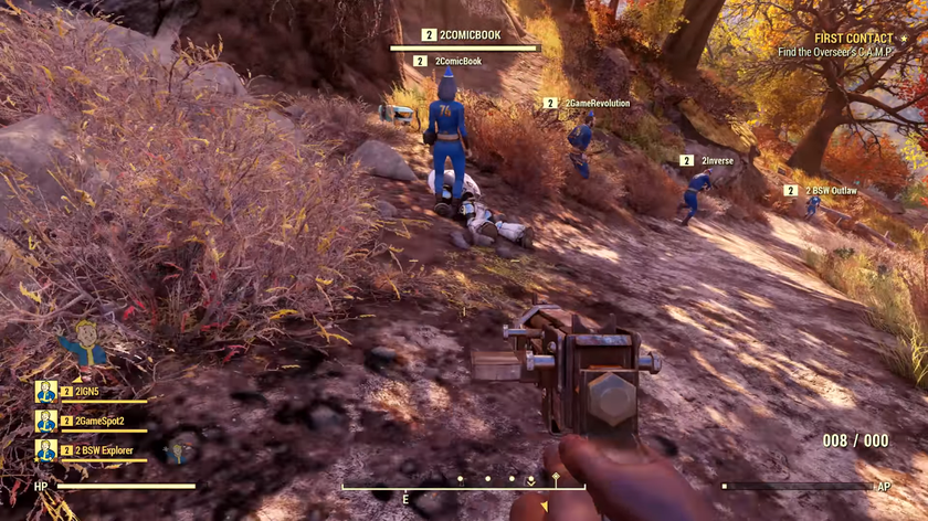 Крафт, перестрелки и ядерный взрыв: смотрите 3 часа живого геймплея Fallout 76 в 4K