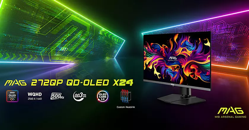 Обзор монитора MSI MAG 272QP QD-OLED X24: технология квантовых точек в действии