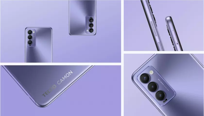 Tecno Camon 18T – Helio G85, две камеры на 48 МП и Android 11 за $165