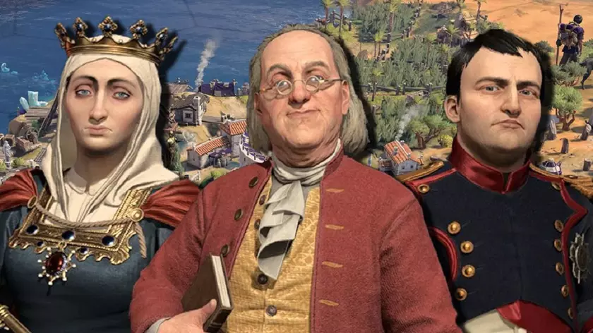 Новый взгляд на Sid Meier's Civilization VII: Впечатляющий постер с героями