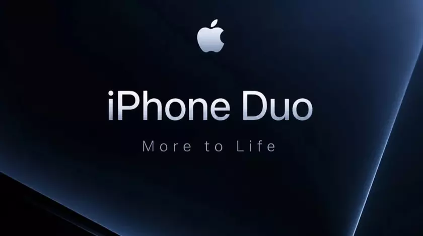 Концепт iPhone Duo: новый взгляд на смартфоны