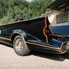 A Batmobile with a futuristic design