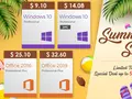 Летняя распродажа Keysoff: ключи Windows 10 от $9.10 и скидки до 55%