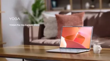 Lenovo Yoga Pro 14s Carbon 2022: a compact laptop with a 1 kg weight, 90Hz OLED screen and AMD Ryzen 7 5800U chip for $1140