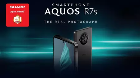 Sharp AQUOS R7s - Snapdragon 8 Gen 1, 240-Гц дисплей, IP68 і бездротова зарядка вартістю $1065