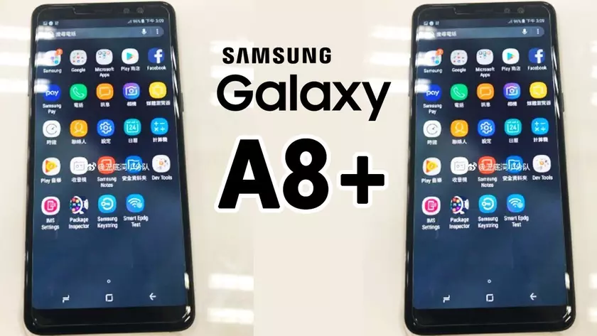 «Живые» фотографии нового смартфона Samsung подтверждают слухи о переименовании Galaxy A7 в Galaxy A8+