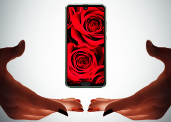 Sharp Aquos R2 Compact получил сразу два выреза в экране