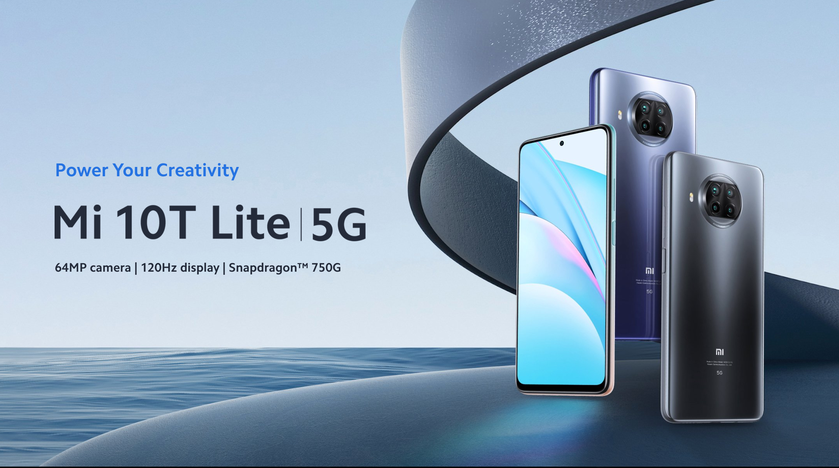 Xiaomi Mi 10T Lite: упрощённая версия Mi 10T/Mi 10T Pro с чипом Qualcomm Snapdragon 750G и дизайном, как у Poco X3