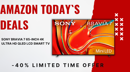 Sony BRAVIA 7 65-Inch 4K Ultra HD Smart TV – Now $802 Off!