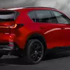 Mazda CX-5 на фоні міської вулиці (мініатюра)